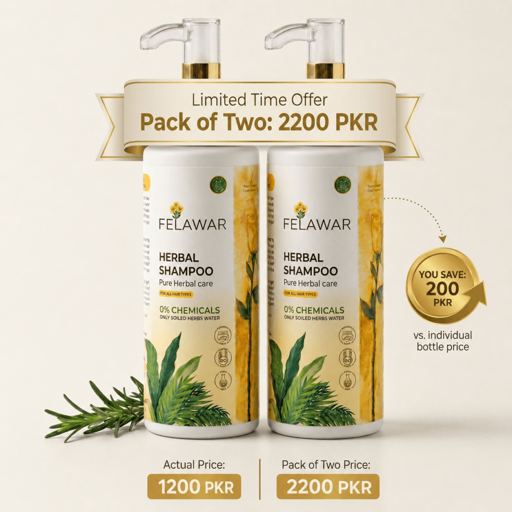 Felawar Herbal Shampoo – Pack of 2 – 200ml